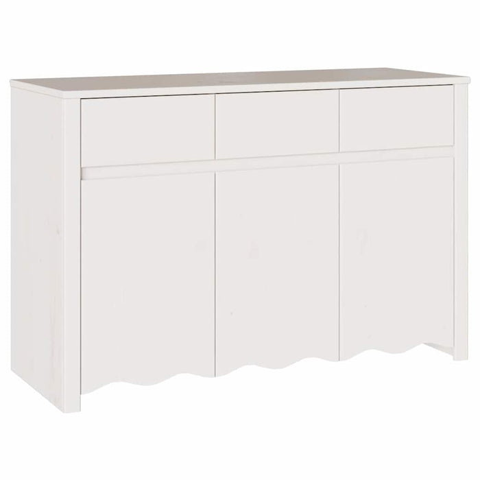 Credenza con Cassetto-Buffet-Armadio da cucina Drammen Bianco 114 x 43 x 75,5 cm