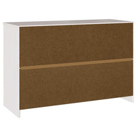 Credenza con Cassetto-Buffet-Armadio da cucina Drammen Bianco 114 x 43 x 75,5 cm