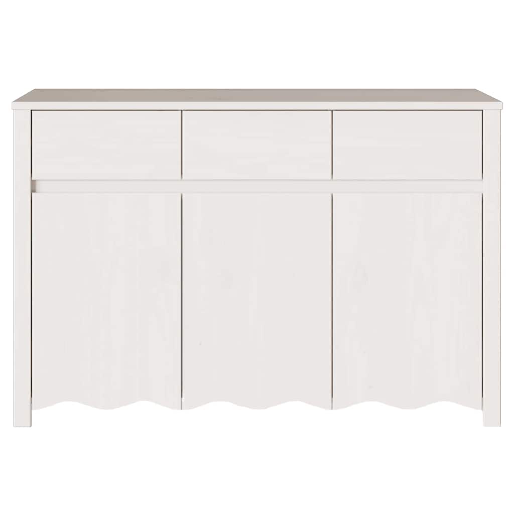 Credenza con Cassetto-Buffet-Armadio da cucina Drammen Bianco 114 x 43 x 75,5 cm