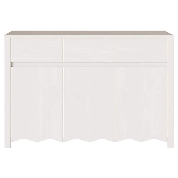 Credenza con Cassetto-Buffet-Armadio da cucina Drammen Bianco 114 x 43 x 75,5 cm
