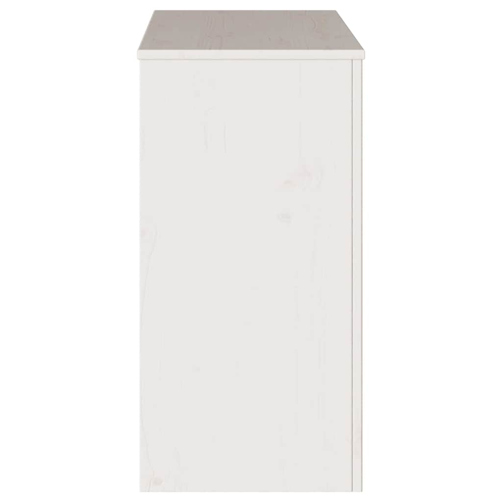 Tavolo consolle con cassetto Drammen Bianco 89.5 x 37 x 73 cm 42003047