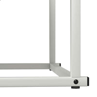 vidaXL Rastrelliera per Legna da Ardere Bianca 70x43x34,5 cm