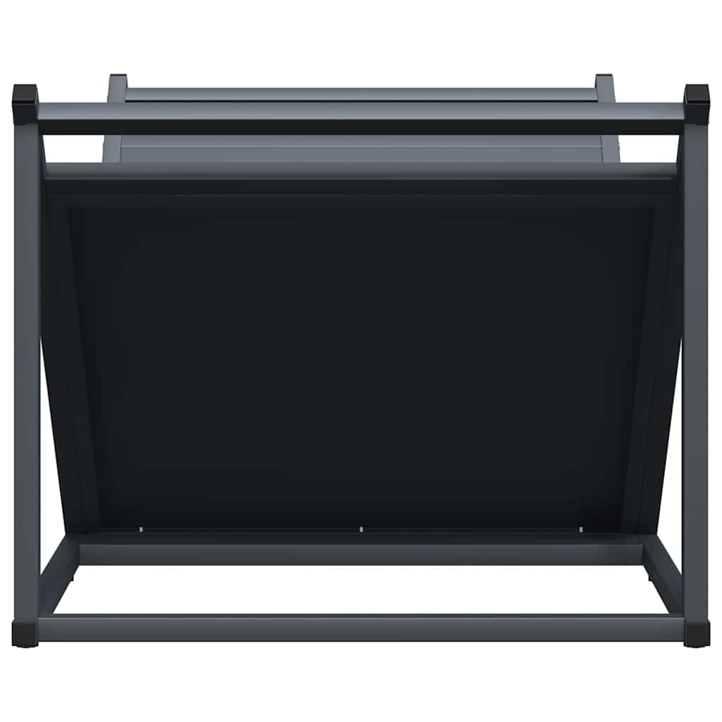 Rastrelliera per Legna da Ardere Antracite 70x43x34,5 cm 864175