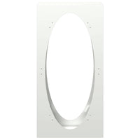 Rastrelliera per Legna da Ardere Bianca 50x23x100 cm 864182