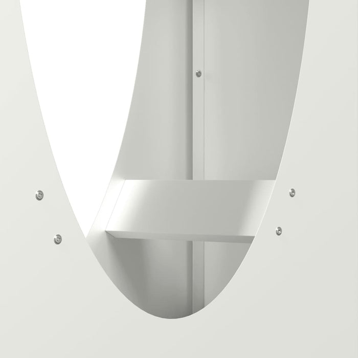 Rastrelliera per Legna da Ardere Bianca 50x23x100 cm 864182