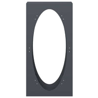 Rastrelliera per Legna da Ardere-Portalegna Antracite 50x23x100 cm