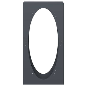 Rastrelliera per Legna da Ardere-Portalegna Antracite 50x23x100 cm