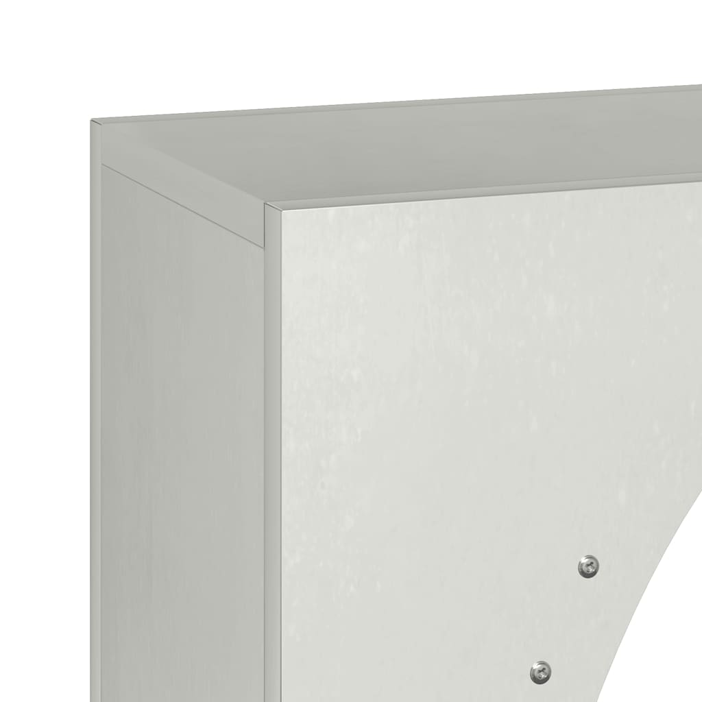 Rastrelliera per Legna da Ardere 50x23x100 cm in Acciaio Inox 864185