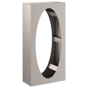 Rastrelliera per Legna da Ardere-Portalegna 50x23x100 cm in Acciaio Corten