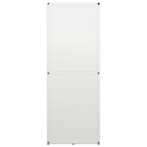 Rastrelliera per Legna da Ardere-Portalegna Bianca 40x30x80 cm 408342