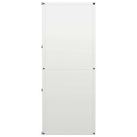 Rastrelliera per Legna da Ardere Bianca 40x30x75 cm 864192