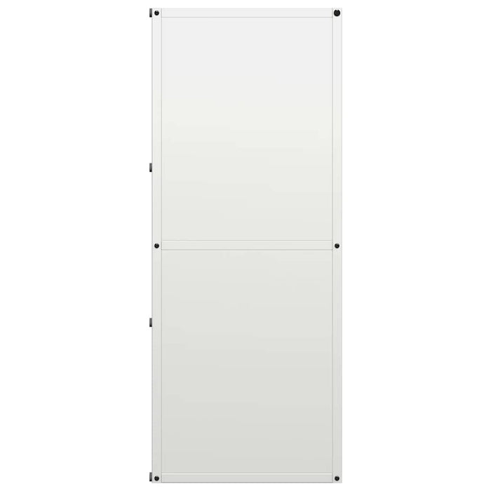 Rastrelliera per Legna da Ardere Bianca 40x30x75 cm 864192