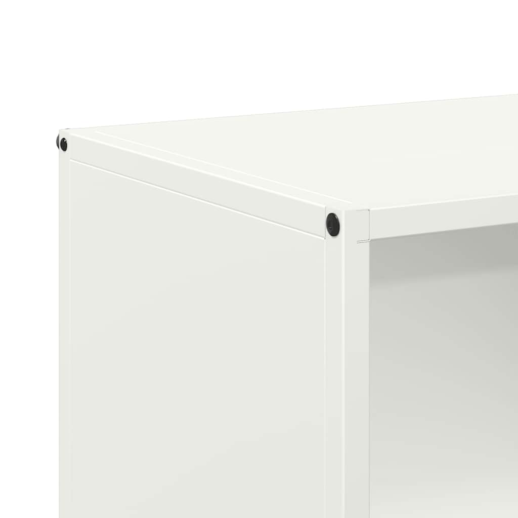 Rastrelliera per Legna da Ardere-Portalegna Bianca 40x30x75 cm