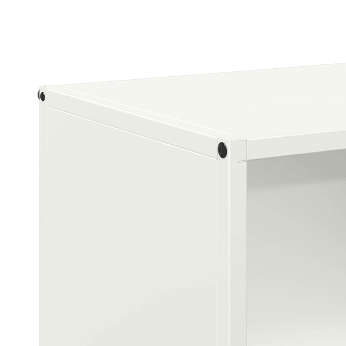 Rastrelliera per Legna da Ardere-Portalegna Bianca 40x30x75 cm