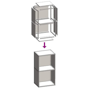 Rastrelliera per Legna da Ardere Verde Oliva 40x30x75 cm 864194