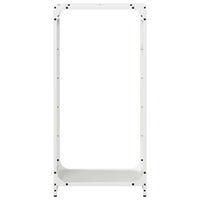 Rastrelliera per Legna da Ardere Bianca 44x28x90 cm 864208