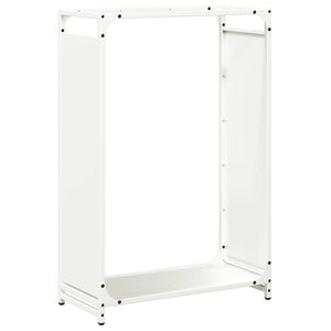 Rastrelliera per Legna da Ardere-Portalegna Bianca 60x28x90 cm