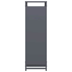 Rastrelliera per Legna da Ardere-Portalegna Antracite 60x28x90 cm