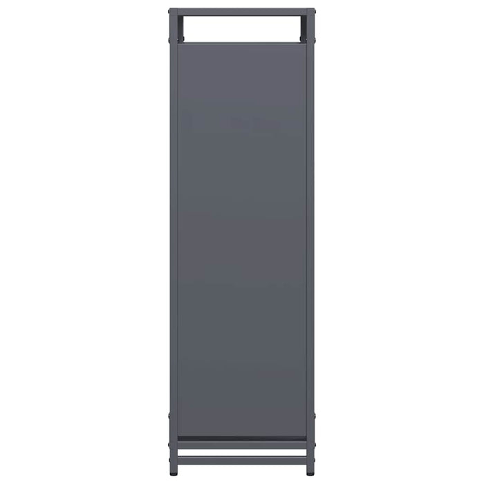 Rastrelliera per Legna da Ardere-Portalegna Antracite 60x28x90 cm