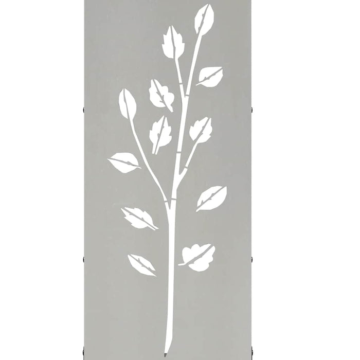 Rastrelliera per Legna da Ardere 40x30x80 cm in Acciaio Inox 864223