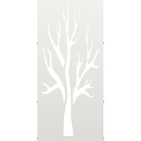 vidaXL Rastrelliera per Legna da Ardere Bianca 40x30x80 cm