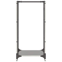 Rastrelliera per Legna da Ardere 40x30x80 cm in Acciaio Inox 864229