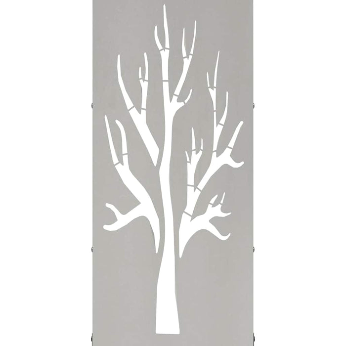 Rastrelliera per Legna da Ardere 40x30x80 cm in Acciaio Inox 864229