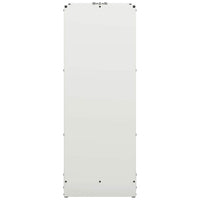 vidaXL Rastrelliera per Legna da Ardere Bianca 40x30x80 cm