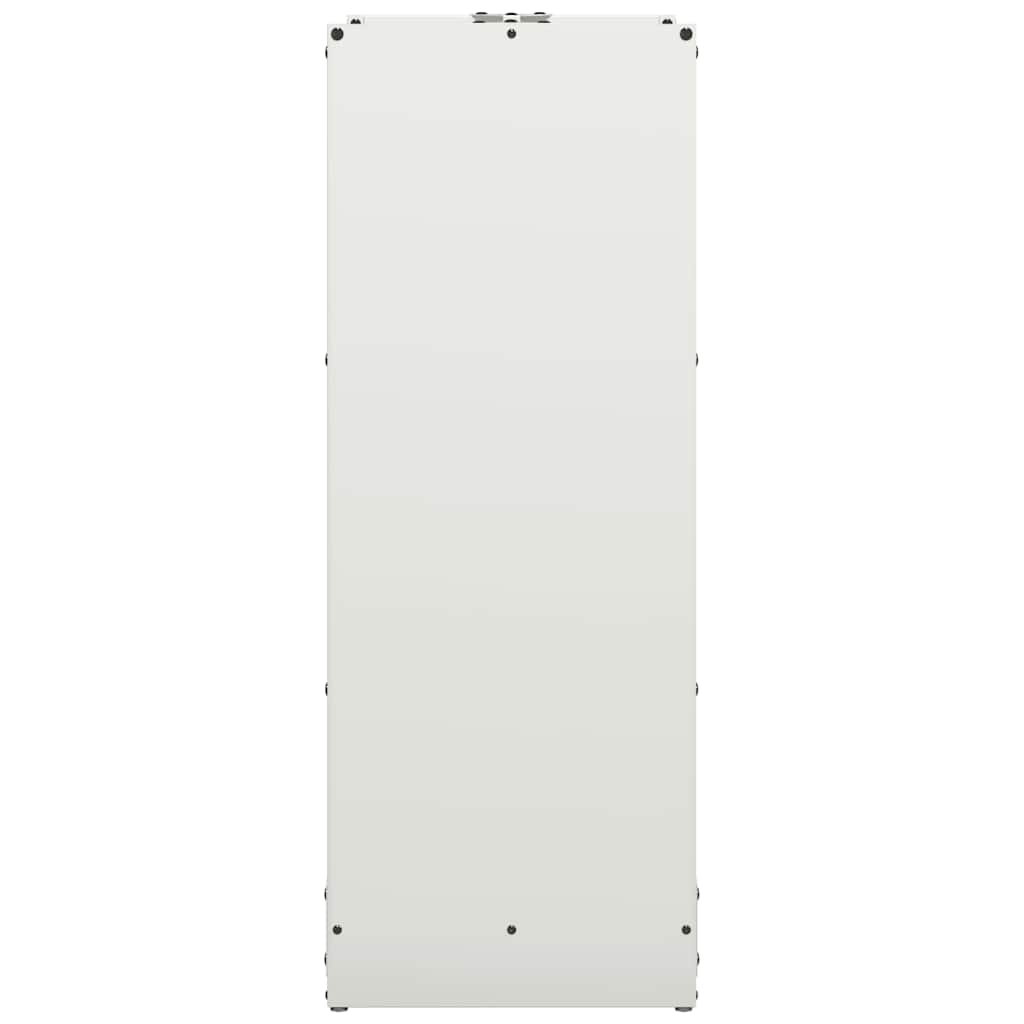 Rastrelliera per Legna da Ardere Bianca 40x30x80 cm 864232