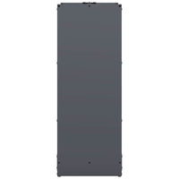 Rastrelliera per Legna da Ardere Antracite 40x30x80 cm 864233