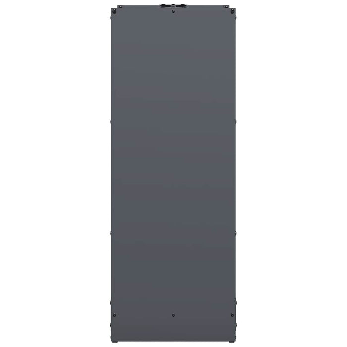 Rastrelliera per Legna da Ardere Antracite 40x30x80 cm 864233