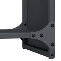 Rastrelliera per Legna da Ardere Antracite 40x30x80 cm 864233