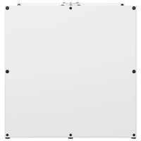 Rastrelliera per Legna da Ardere-Portalegna Bianca 40x40x40 cm 672005