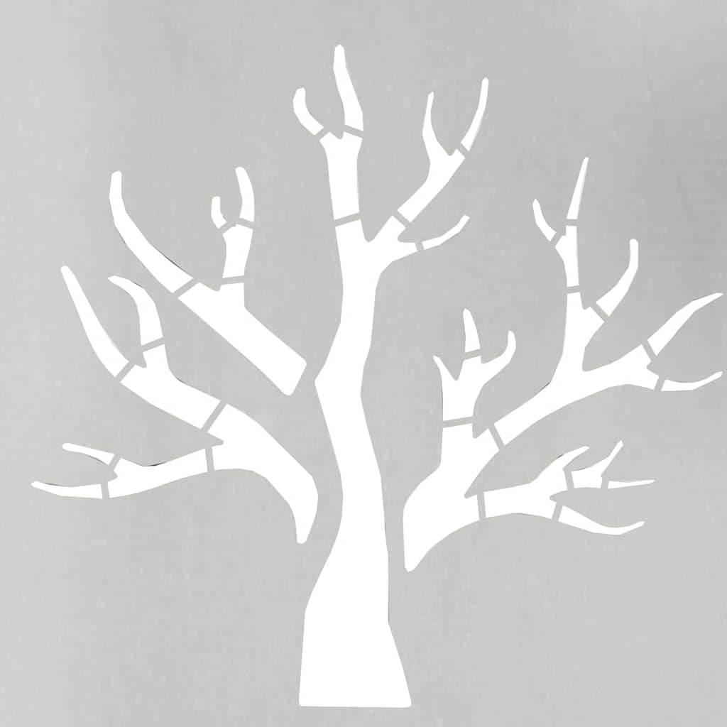 vidaXL Rastrelliera per Legna da Ardere 40x40x40 cm in Acciaio Inox