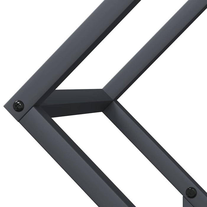 Rastrelliera per Legna da Ardere-Portalegna Antracite 50x25x50 cm