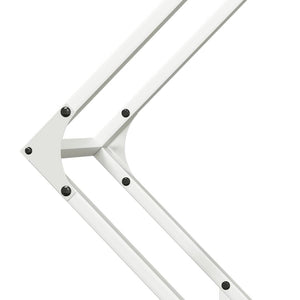 Rastrelliera per Legna da Ardere Bianca 80x25x80 cm 864284