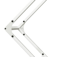 vidaXL Rastrelliera per Legna da Ardere Bianca 80x25x80 cm