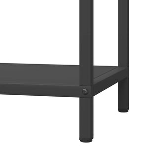 Rastrelliera per Legna da Ardere-Portalegna Nera 40x25x60 cm