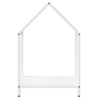 Rastrelliera per Legna da Ardere-Portalegna Bianca 40x25x60 cm