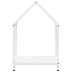 Rastrelliera per Legna da Ardere-Portalegna Bianca 40x25x60 cm