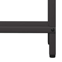 vidaXL Rastrelliera per Legna da Ardere Nera 40x25x120 cm