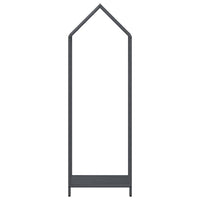 vidaXL Rastrelliera per Legna da Ardere Antracite 40x25x120 cm