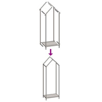 Rastrelliera per Legna da Ardere Verde Oliva 40x25x120 cm 864302