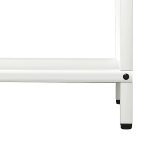 Rastrelliera per Legna da Ardere-Portalegna Bianca 60x25x60 cm 875777