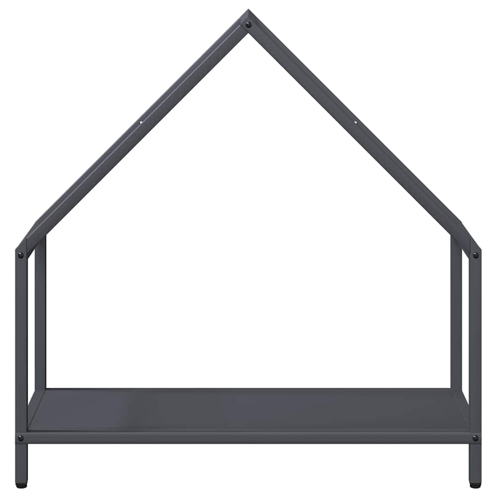 Rastrelliera per Legna da Ardere-Portalegna Antracite 60x25x60 cm