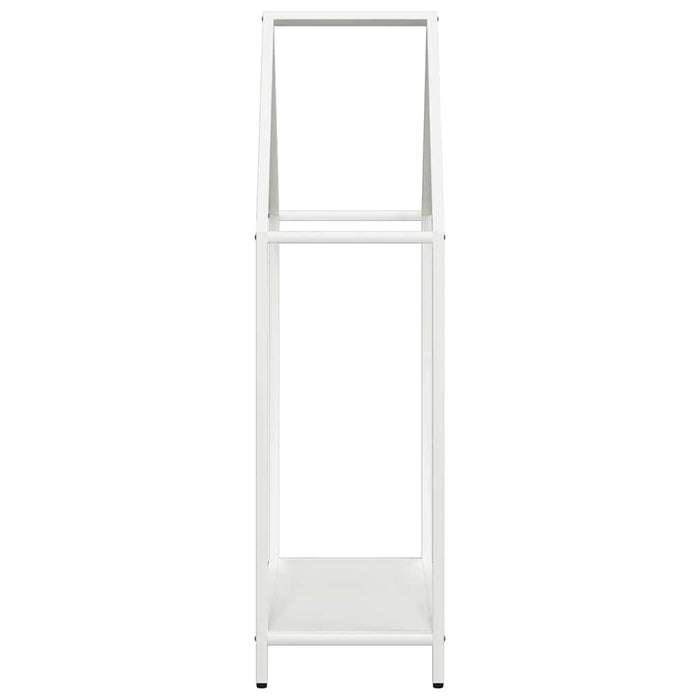 Rastrelliera per Legna da Ardere-Portalegna Bianca 60x25x90 cm