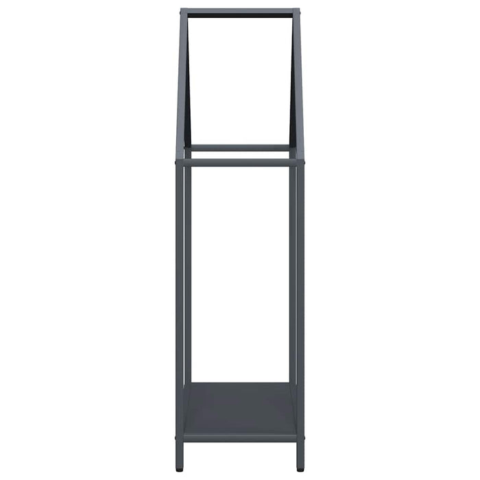 vidaXL Rastrelliera per Legna da Ardere Antracite 60x25x90 cm
