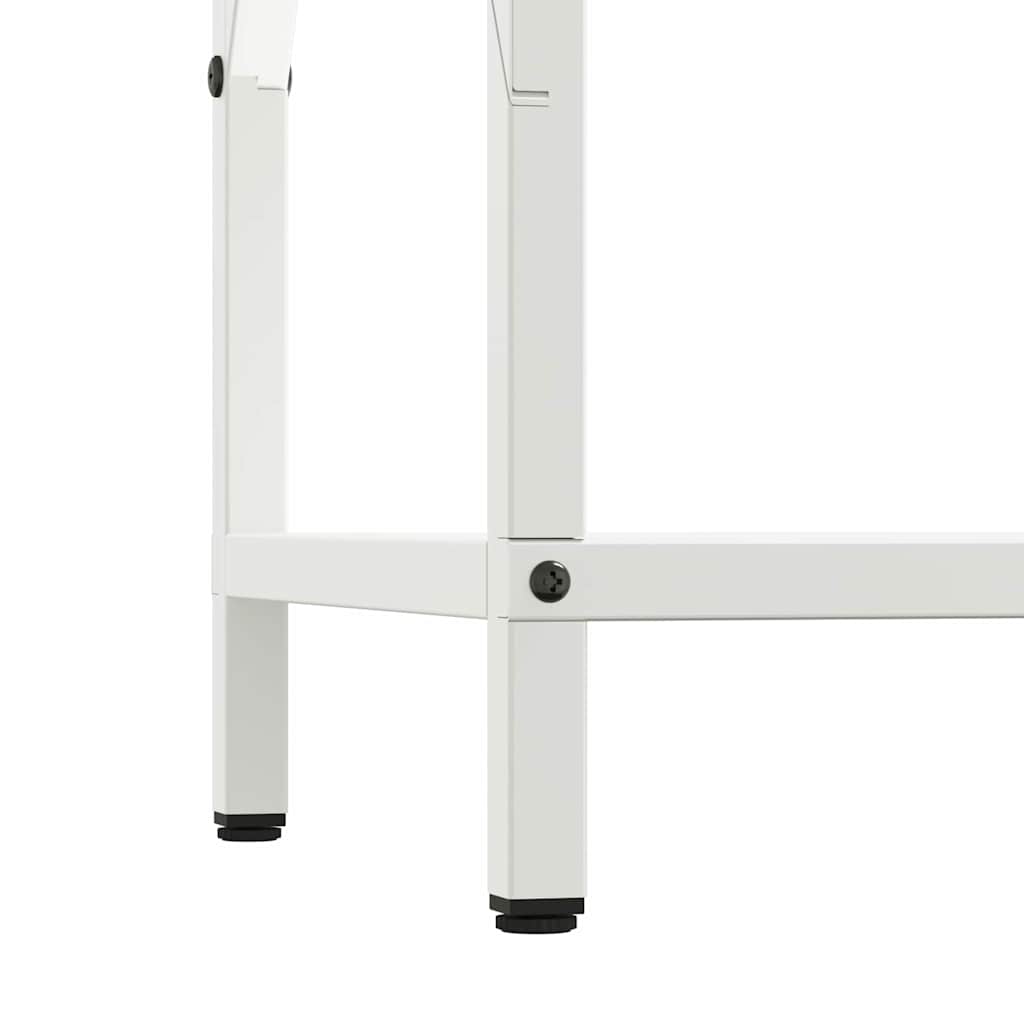 Rastrelliera per Legna da Ardere Bianca 34x25x70 cm 864320