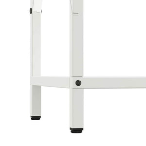 Rastrelliera per Legna da Ardere Bianca 34x25x70 cm 864320