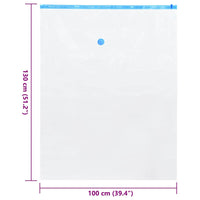 Sacchetti sottovuoto per indumenti 50 pcs 130 x 100 cm 42001451